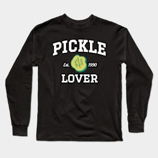 Pickle Lover Est. 1990 Athletic Long Sleeve T-Shirt